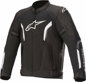 Sサイズ - ブラック/ホワイト - ALPINESTARS アルパインスターズ AST Air v2 ジャケット