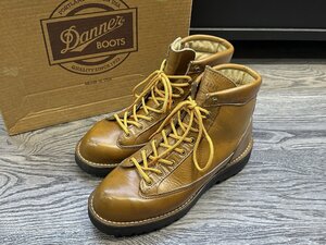 希少レア！20周年記念モデル 1500足限定 Danner ダナーライト レザー ブーツ 39800X US8 JP26cm ブラウン 黒タグ メンズ 質屋の質セブン