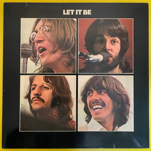 ★UK盤STEREO The Beatles「LET IT BE」LP(1974年)PCS 7096 美盤★