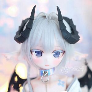 BJDドール用角パーツ MDD/kumako/DD/SDサイズ通用 全2色 1/3サイズ 撮影道具 アクセサリー 球体関節人形 doll