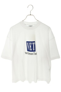 ヴェトモン 25SS UA66TR685W サイズ:S VETクロップドTシャツ 新古品 OM10