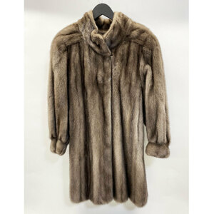 ミンク ファーコート THE AMERICAN FUR AWARDS ザ アメリカン フォー アワーズ リアルファー 毛皮 ロングコート 現状品 中古品 nn0101 096