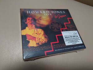 ハワードジョーンズ　CD＋DVD　Live in Japan 1984 NHK hall