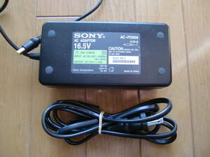 Sony ACアダプター　AC-FD006　16.5V 3.9A　美品