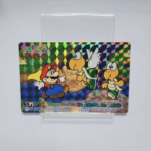 ●スーパーマリオワールドカード●マリオうんどうかい マリオVSパタパタ 1993 任天堂 中古品 used おもちゃゲームシリーズ k-99561