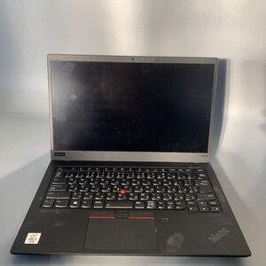 JK5699 Lenovo Thinkpad X1 Carbon Gen8/Core i5-10th/メモリー：不明/SSD:無し/通電しません