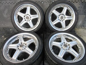 鍛造軽量絶版!!RAYS VOLK racing GT-C ＆ ADVAN NEOVA 215/45R17 アルテッツァマーク2チェイサーシルビアローレルシビックアクセラ ドリ車