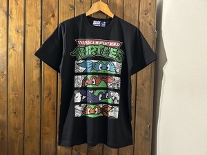 新品★忍者タートルズ　ビンテージスタイル　Tシャツ【L】★アメリカンコミック/アニメ/マンガ/映画/TMNT