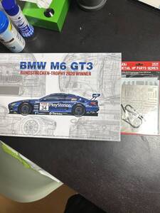 PLATS ニュルブルクリンク耐久レース　ウィナーPS BMW M6 GT3 ディテールアップパーツつき