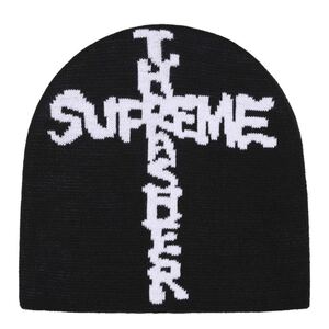 Supreme x Thrasher Beanie Black シュプリーム x スラッシャー ビーニー ブラック