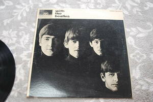 LPレコード　With the beatles　長期保管品　傷汚れ有、