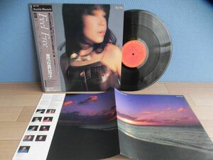 ●美品■LP【国内盤CBS/SONY】渡辺真知子Machiko Watanabe / Feel Free◆ Don Grusin参加/LA録音☆28AH 1282/1981◆試聴済み◆レコード◆