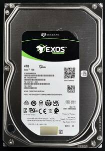 1円スタート Seagate Exos 7E8 SATA ST4000NM002A 512e 4TB SATA600 HDD 2022年製造 (Cristal DiscInfo 正常) 使用時間 16225H (管:PCH90-1