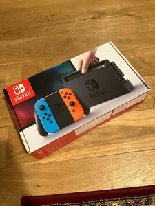 Nintendo Switch 任天堂 ニンテンドー スイッチ ネオンレッド ネオンブルー 初期型 / 任天堂純正 Proコントローラー付属 / ドッグ欠品