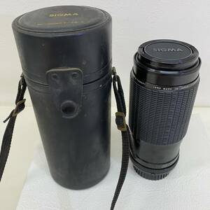 596　中古　シグマ　SIGMA　80-200ｍｍ　レンズ　カメラレンズ　ハードケース　Ｆ３．５－４　ジャンク　 