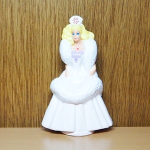 バービー　フィギュア　ホワイト　ドレス　王冠　 PVC　Barbie　アメトイ　アメリカ　トイ　雑貨