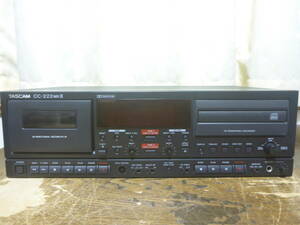 TASCAM　　CC-222MKⅡ 業務用CDカセットレコーダー　タスカム