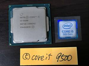 05 intel Core i5 9500 3.00GHz / 動作品