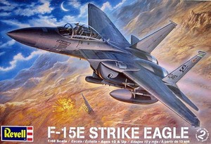 ●蔵出し！ 外箱難あり　アメリカレベル　85-5511　1/48 F-15E ストライクイーグル