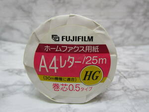 Y.23.F.16　SY　☆　 FUJIFILM 富士フイルム ホームファクス用紙 A4レター25ｍ　未使用 未開封品　　　☆