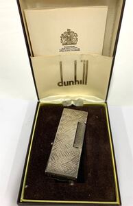 火種未確認 dunhill ダンヒル ライター 喫煙具 喫煙グッズ 箱あり 現状品 カ4