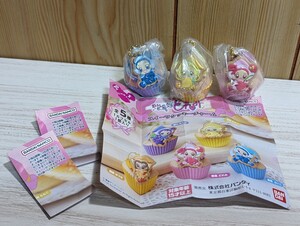 新品★未使用　おジャ魔女どれみ　スイーツクッキー　チャーム　ももこ　あいこ　どれみ　キーホルダー　ガチャ　スイング