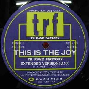 $ trf / THIS IS THE JOY (AVJS-1034) MAXIMIZOR MIX YYY1-13-15-47+4F 限定レコード盤