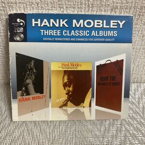 輸入盤 2枚組 CD/ハンク・モブレー/HANK MOBLEY/THREE CLASSIC ALBUMS/ ジャズ/紙ケース入り