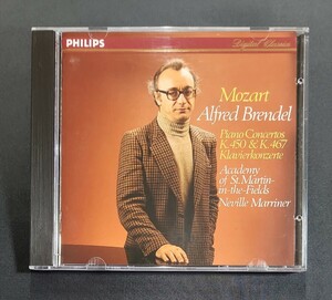 【400 018-2】ブレンデル、マリナー/モーツァルト：ピアノ協奏曲第15、21番　国内初期規格　Brendel, Marriner/Mozart: Piano Concertos