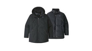 patagonia H2No Black Tres 3-In-1 Parka Hooded Shell トレス スリーインワン パーカー ダウンジャケット Boys XXL