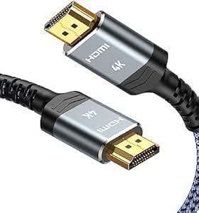 Snowkids hdmi ケーブル 1m 4k 60hz HDMI2.0規格 hdmi cable PS5/3 Fire TVな