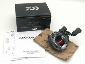 Daiwa ダイワ ALPHAS AIR TW 7.1R リール 釣り具 現状渡し 中古【UW100586】