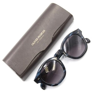 OLIVER PEOPLES オリバーピープルズ サングラス Boudreau ブードロー スクエア 日本製 オプテックジャパン期 BBLC ブルーササ 65005688