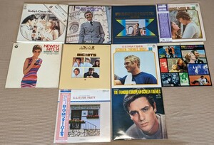 ⑩映画音楽その他等 中古LPレコード/まとめ10枚(2枚組が6枚有り)見本版有/ゴッドファーザー/007/史上最大の作戦/祖父母のレコードおまとめ