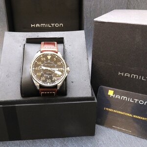 ジャンク 腕時計 ハミルトン HAMILTON カーキKHAKI 箱入り ◆おたからや【G-JW00443】同梱-2