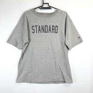 USA製 チャンピオン スタンダードカリフォルニア別注 STANDERD CALIFOLNIA T1011 半袖Tシャツ グレー Lサイズ