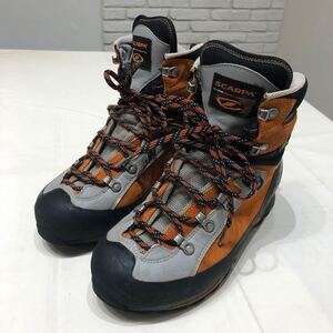 SCARPA スカルパ トレッキングシューズ 登山靴 EU40 UK6 1/2 靴 トレッキングブーツ アウトドア オレンジ グレー ブラック イタリア製 