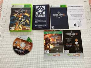 24-XBOX-21　XBOX360　ライオットアクト2　動作品