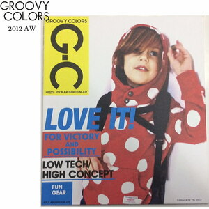 ★新品 入手難 デニム&ダンガリー兄弟ブランド グルービーカラーズ groovy 2012秋冬カタログ クロネコDM便発送対応 着こなしの参考にも！