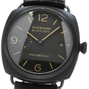 パネライ PANERAI PAM00505 ラジオミール コンポジット ブラックシール 3デイズ スモールセコンド 自動巻き メンズ _845842