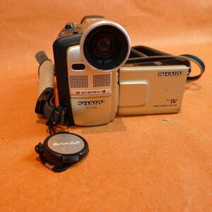 d507 SHARP VL-G1K デジタルビデオカメラ バッテリー付き 昭和レトロ/60
