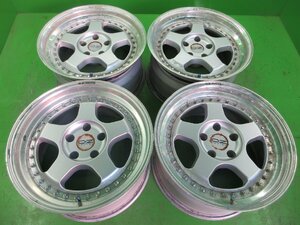 希少!深リム!PCD114.3 OZ Racing ペガソ 9j/+24 ハブ約66㎜ 4本セット! 中古 旧車 ドリ車 GTR GT-R Rサイズ USDM JDM