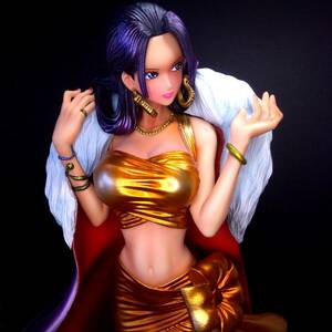 ボア・ハンコック BOA.HANCOCK カスタムリペイント瞳修正ワンピースONE PIECE GLITTER&GLAMOURS CHRISTMAS STYLEフィギュアメタリック仕上