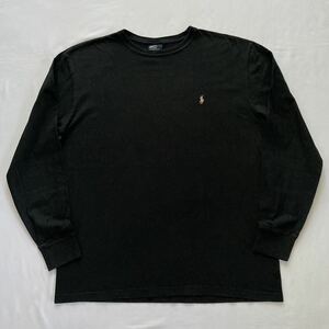 美品 黒 ブラック BLACK 長袖 ビンテージ Tシャツ VINTAGE 90