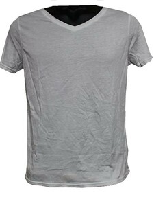 デスピエール DES PIERRE メンズ半袖Tシャツ ホワイト Sサイズ DPM-80010 新品 Vネック 日本製