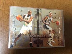 ウォーカー&バンホーン 1999 metal universe rivalies インサート NBA walker van horn