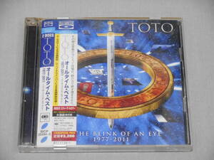 TOTO 「オールタイム・ベスト 1977-2011」 帯付き （2011年DSDマスタリング 高音質 Blu-spec CD）2枚組　In the Blink of an Eye