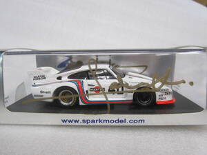 Spark S3406 1/43 PORSCHE 935/77 Baby #40 1977 Norisning ジャッキー イクス 直筆サイン入り（ポルシェ ベビー J.ickx