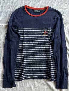 POLO RALPH LAUREN ラルフローレン Tシャツ　ボーダー　M ポケット