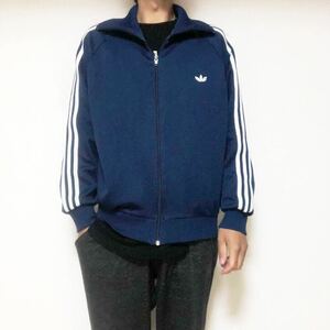 ビンテージ70s アディダス adidas トラックジャケット ジャージ デサント　DESCENTE